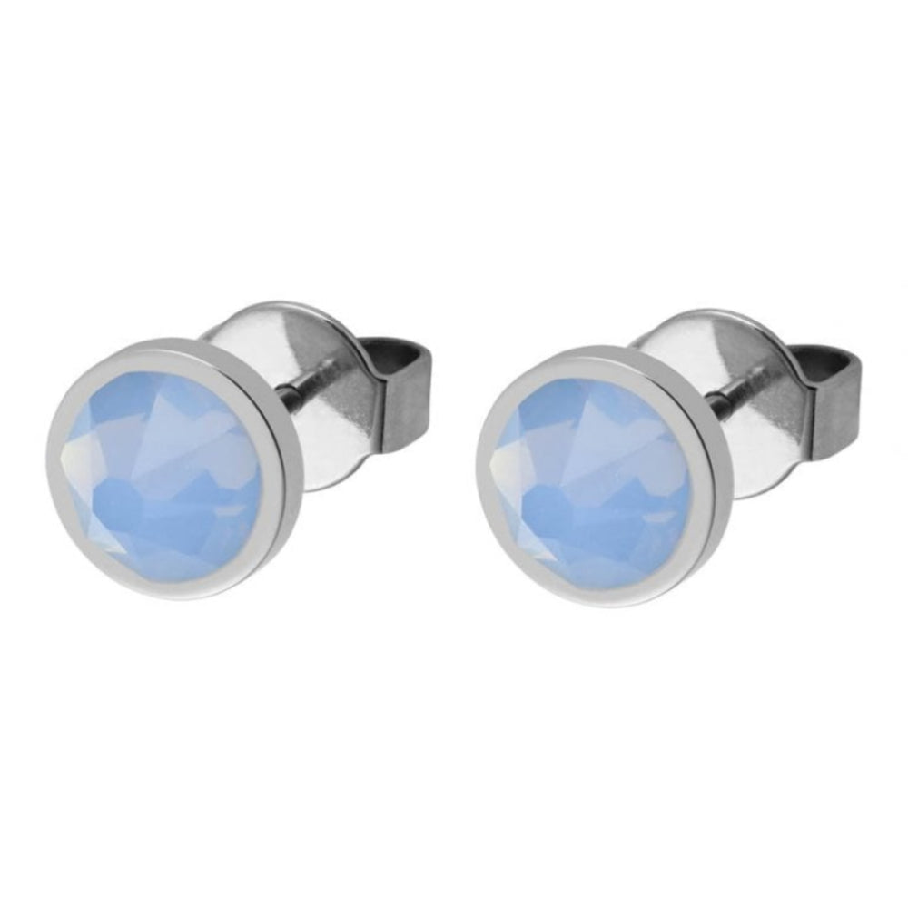 Ear Stud Canino (S/P) Air Blue Opal