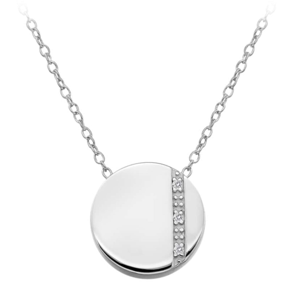 Silhouette Circle Pendant