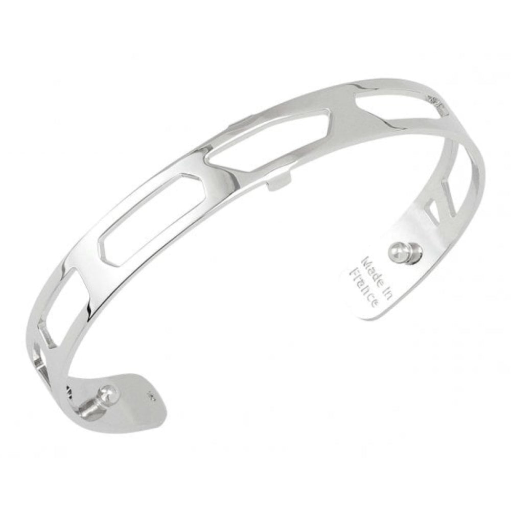 Silver Plated Giraffe Pattern 8mm Cuff