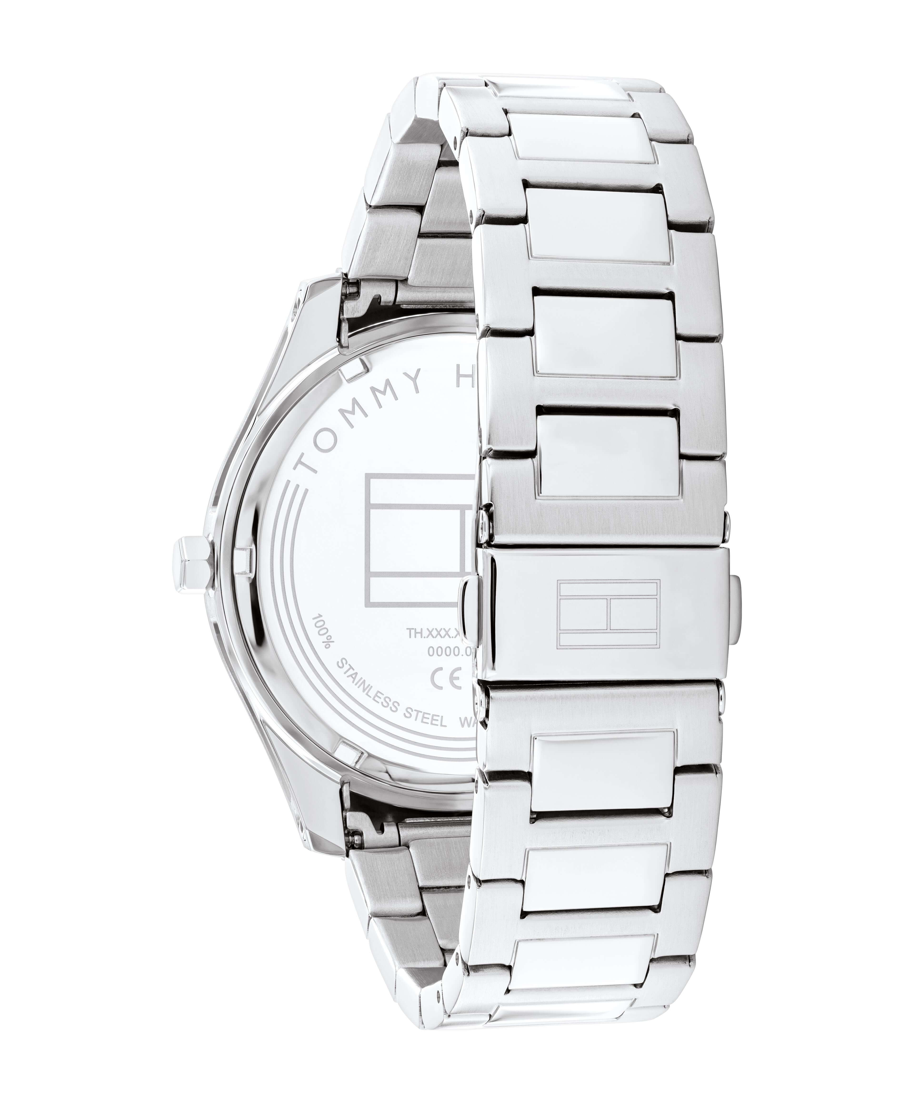 Tyler Blue Dial Stainless Steel Gents Watch