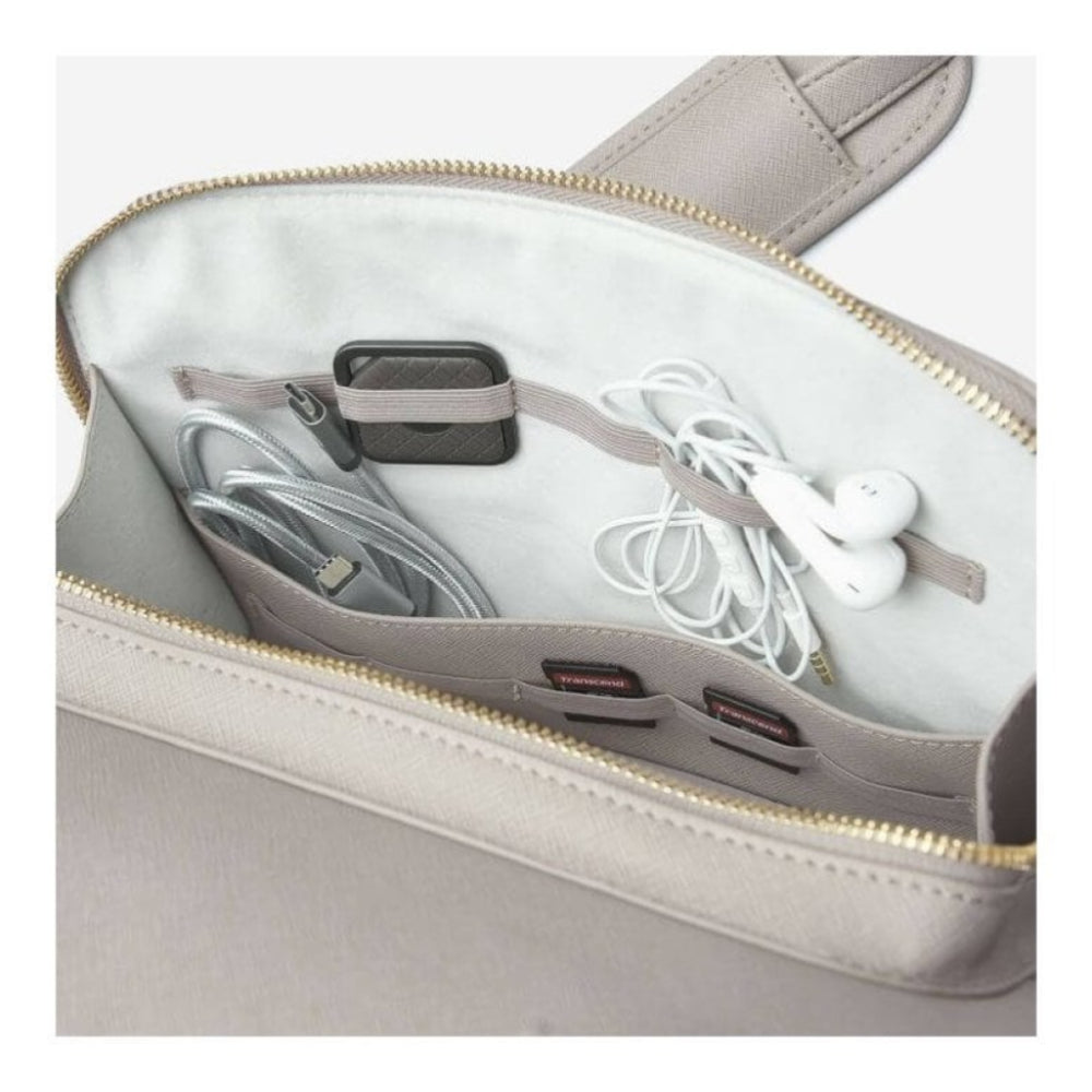 Taupe Laptop Bag