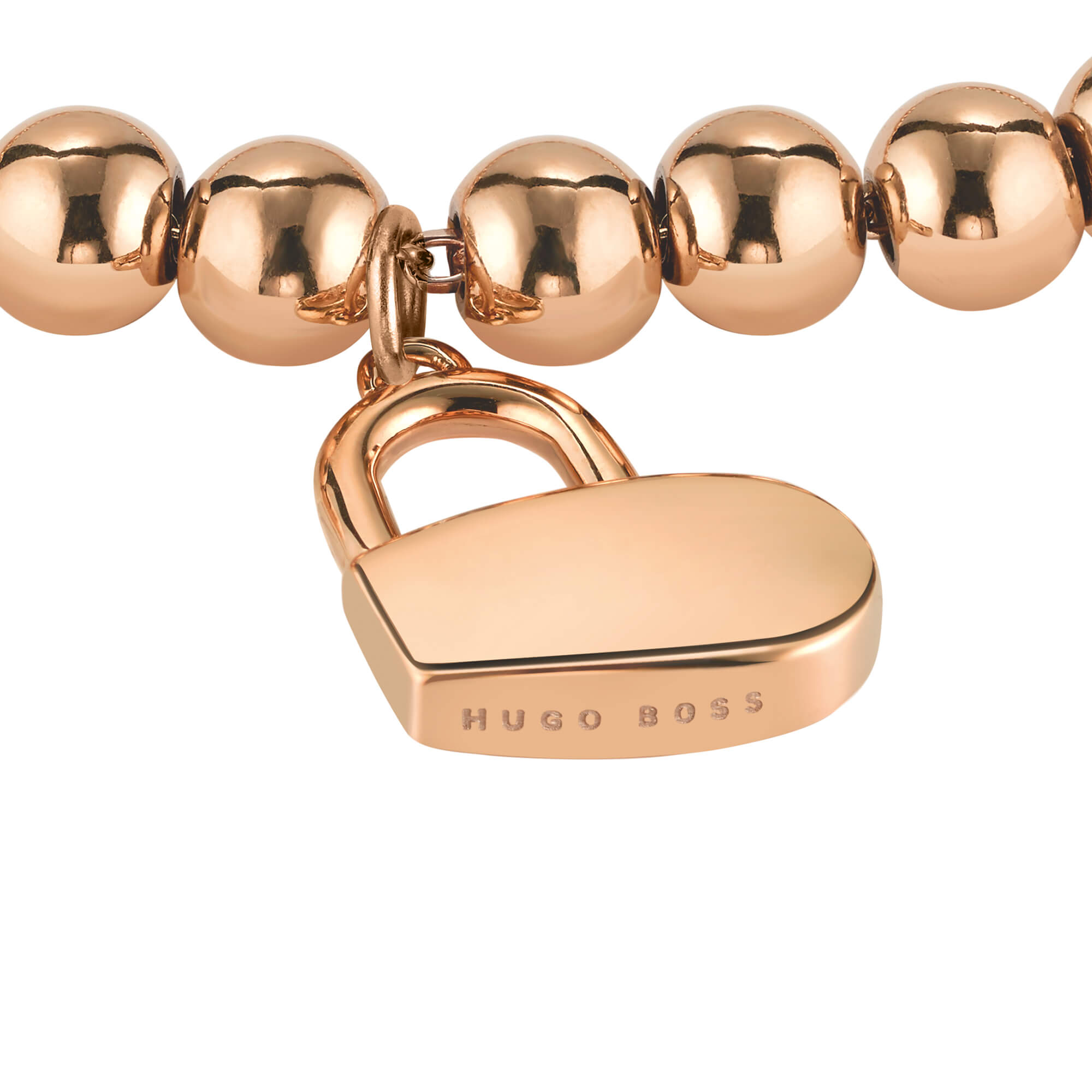 Rose Gold Plated Beads Ladies Bracelet