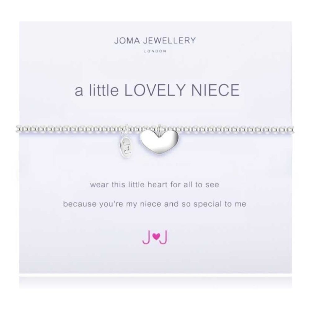 a little LOVELY NEICE - elastic bracelet - silver