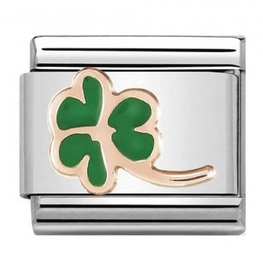 Composable Classic 9k Rose Gold Clover Link