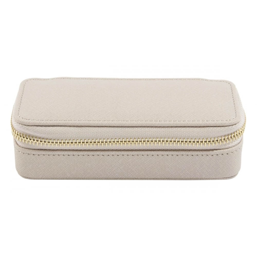 Taupe Medium Travel Jewellery Box