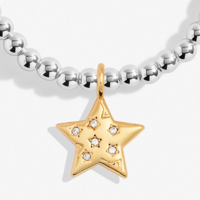 A Little 'Written In The Stars' Silver & Gold Plated Bracelet