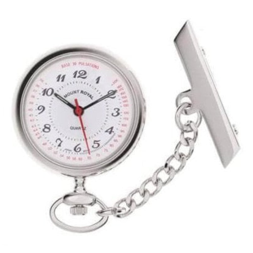 Stainless Steel Quartz Fob Watch
