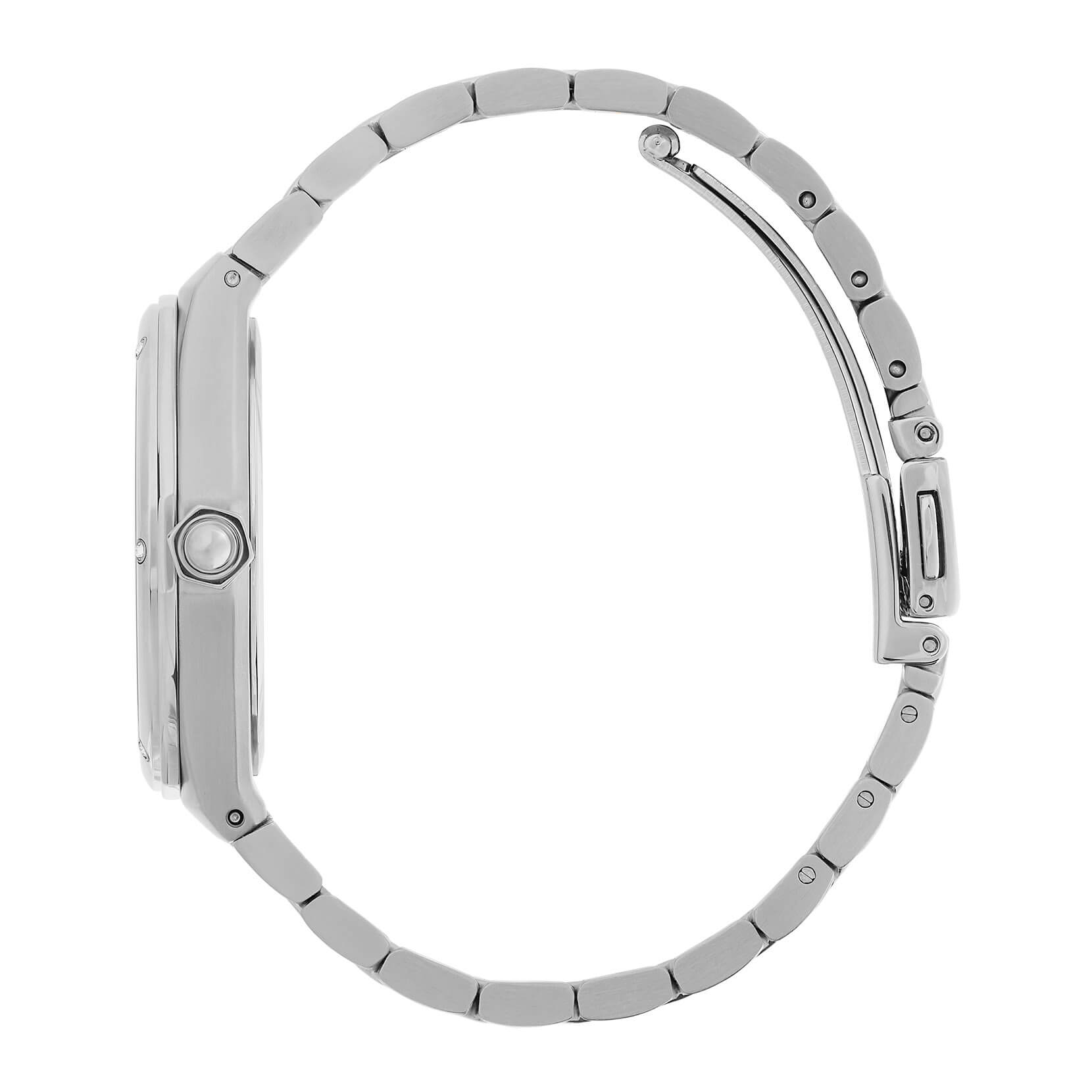 Sports Luxe Hexa Blush & Silver Bracelet Watch