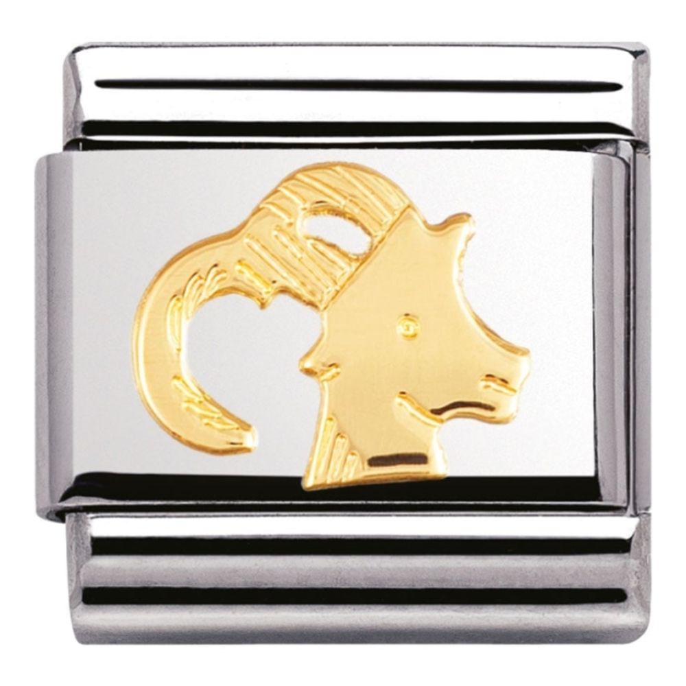 Classic Gold Zodiac Capricorn Link