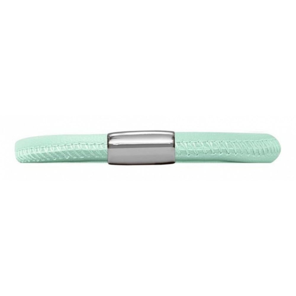 Single Turquoise Leather Bracelet