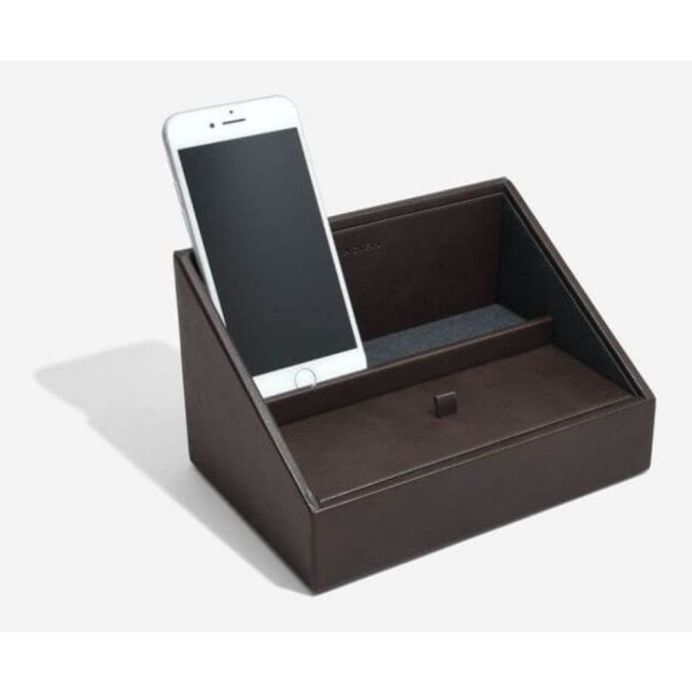 Brown Mini Charging Valet