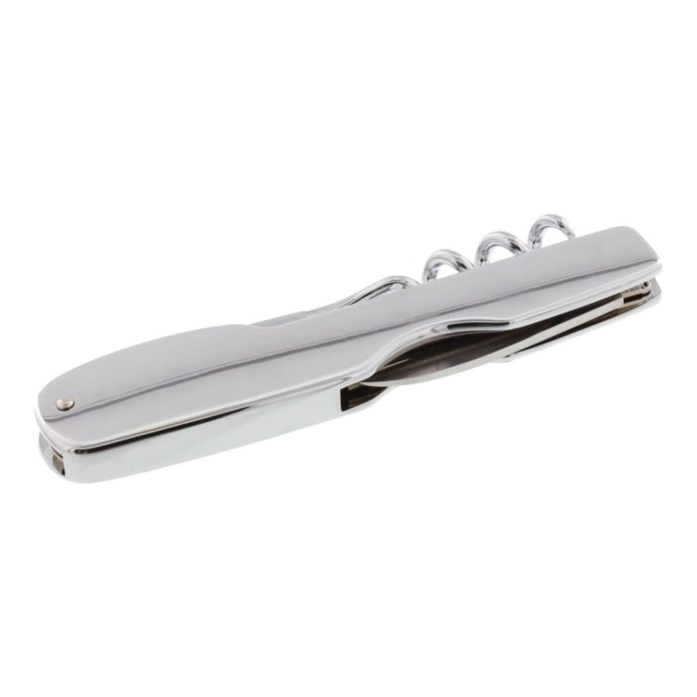 Chrome Plated Pocket Corkscrew