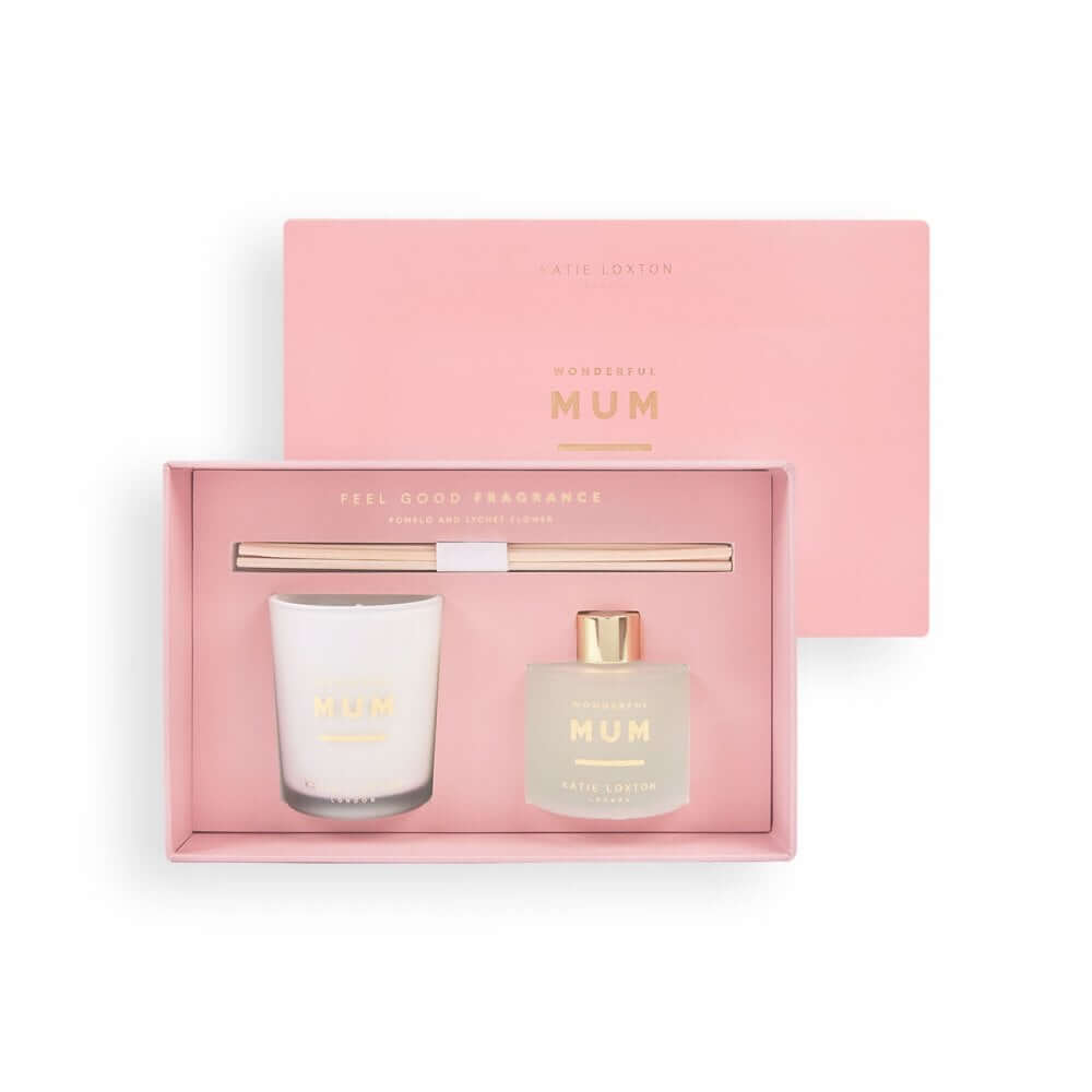 Sentiment Mini Fragrance Set | Wonderful Mum | White Orchid And Soft Cotton