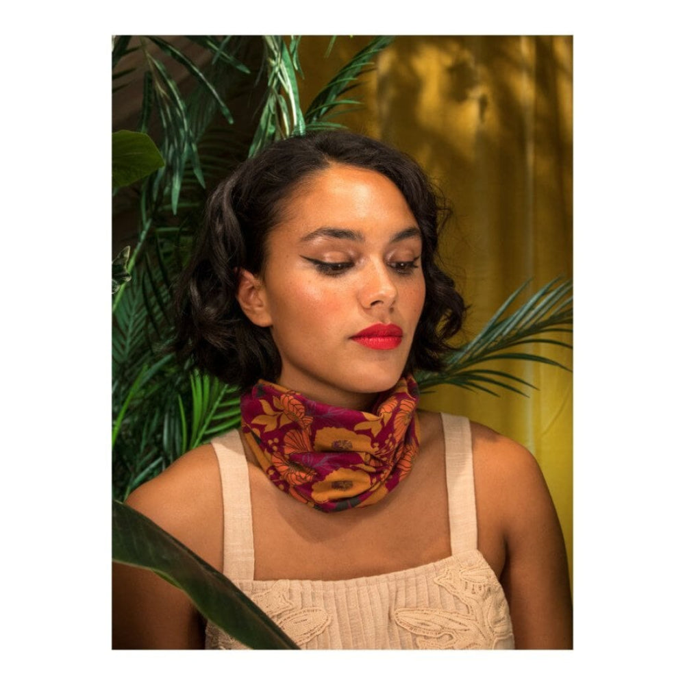 Marvellous Multiway Band - Autumn Floral Berry