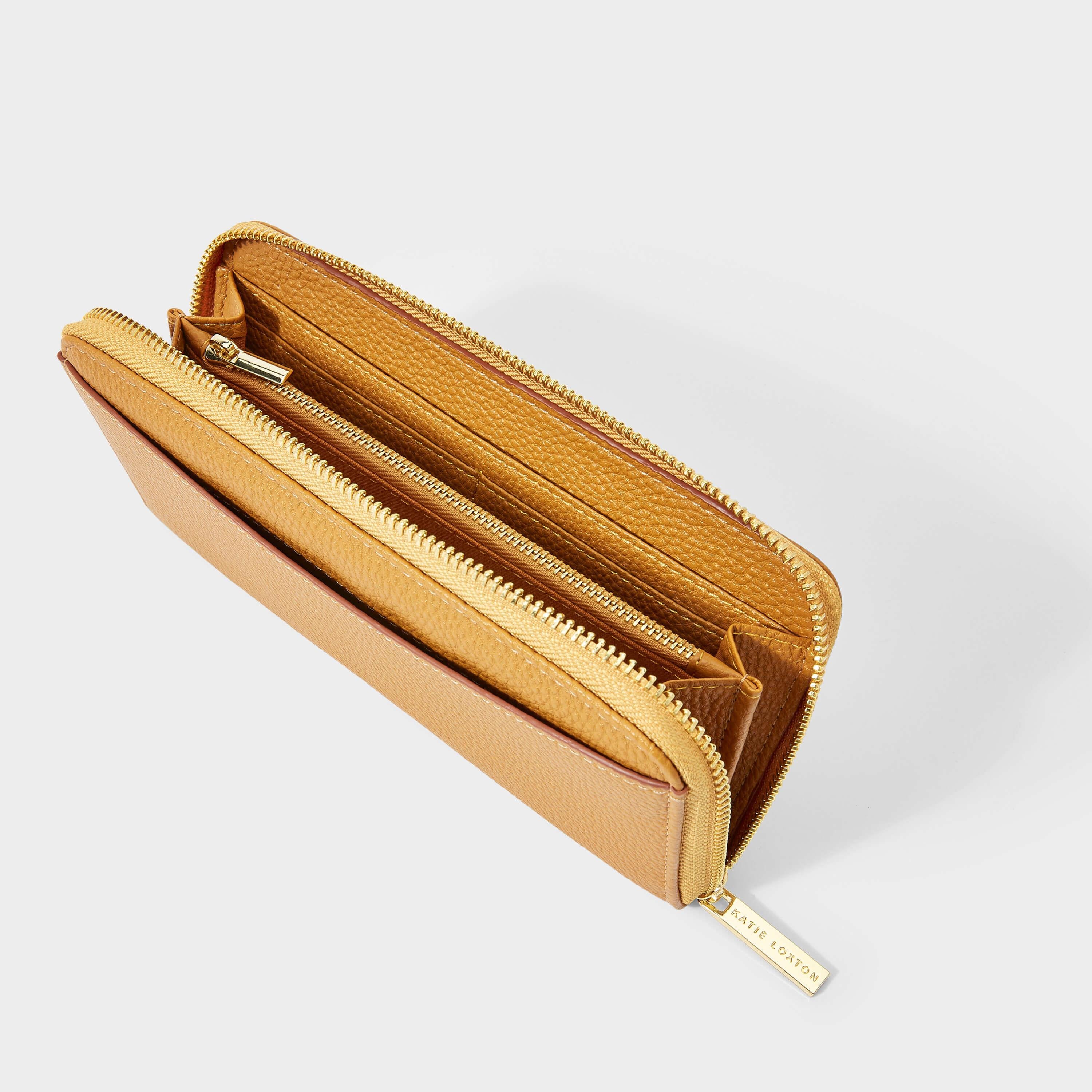 Cara Purse | Dark Amber | 10 X 20 X 2.7cm