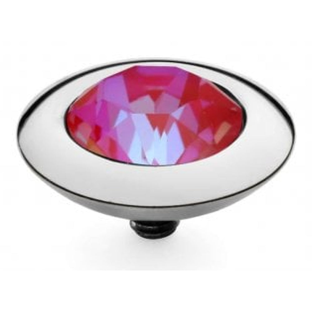 Royal Red Delite Crystal Interchangeable Top Tondo (S/P)