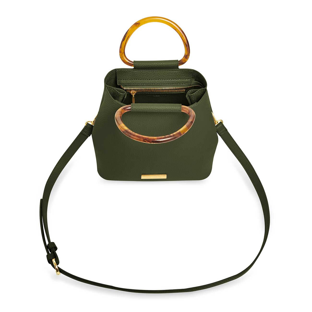 Tori Tortoiseshell Bag | Khaki
