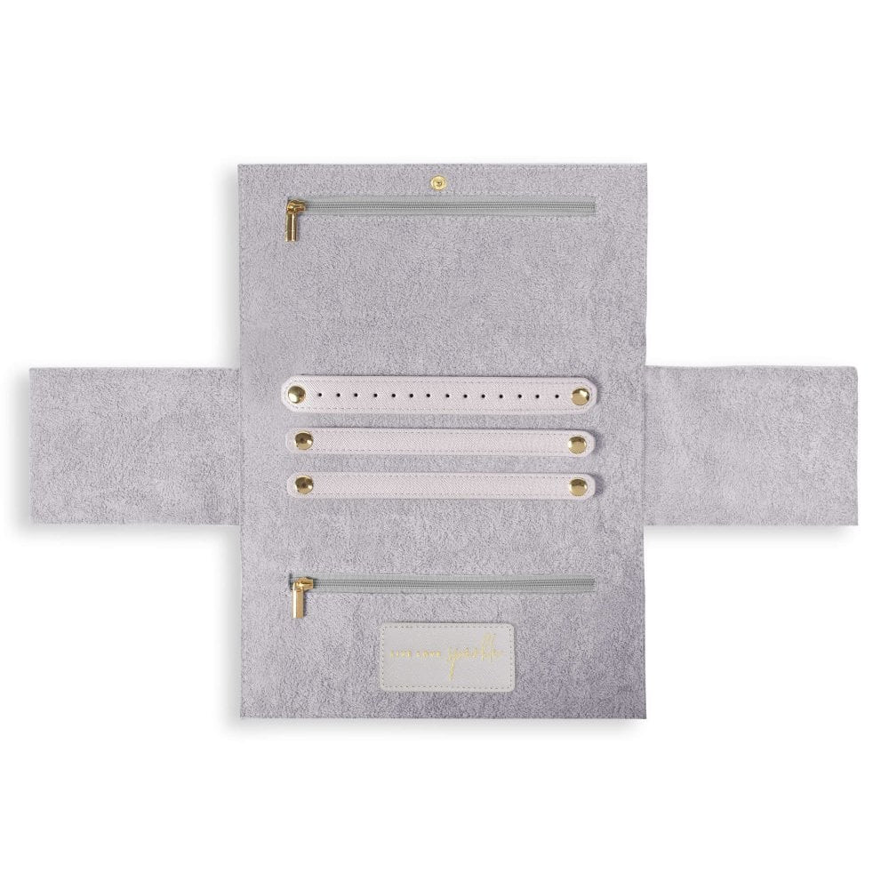 SOFT PEBBLE JEWELLERY ROLL - Blush Pink - 29.7x10.6x22cm