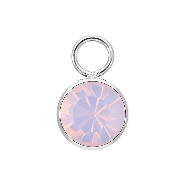 Rose Opal Charm BOTTONE 10mm (SS)