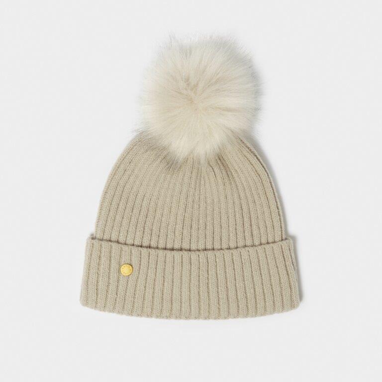 Knitted Hat - Light Sand