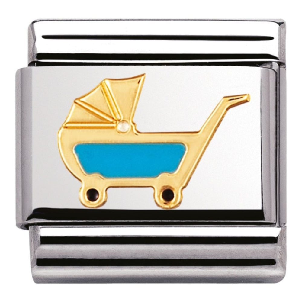 Classic Blue Pram Link