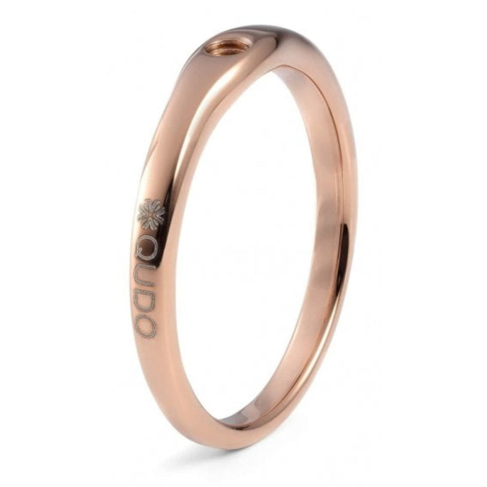 RI FINE (RG/P) Rose Gold Plated Ring