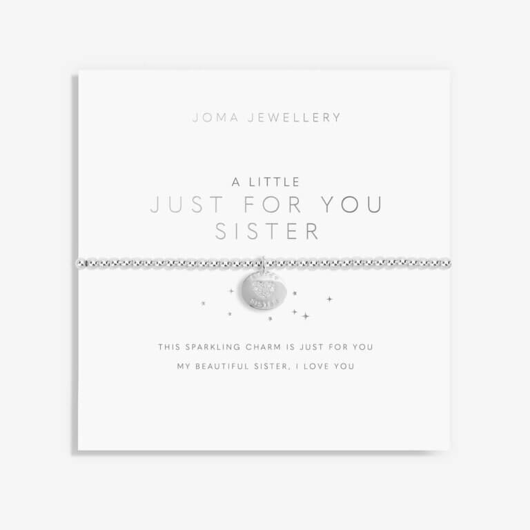A Little 'Just For You Sister' Bracelet