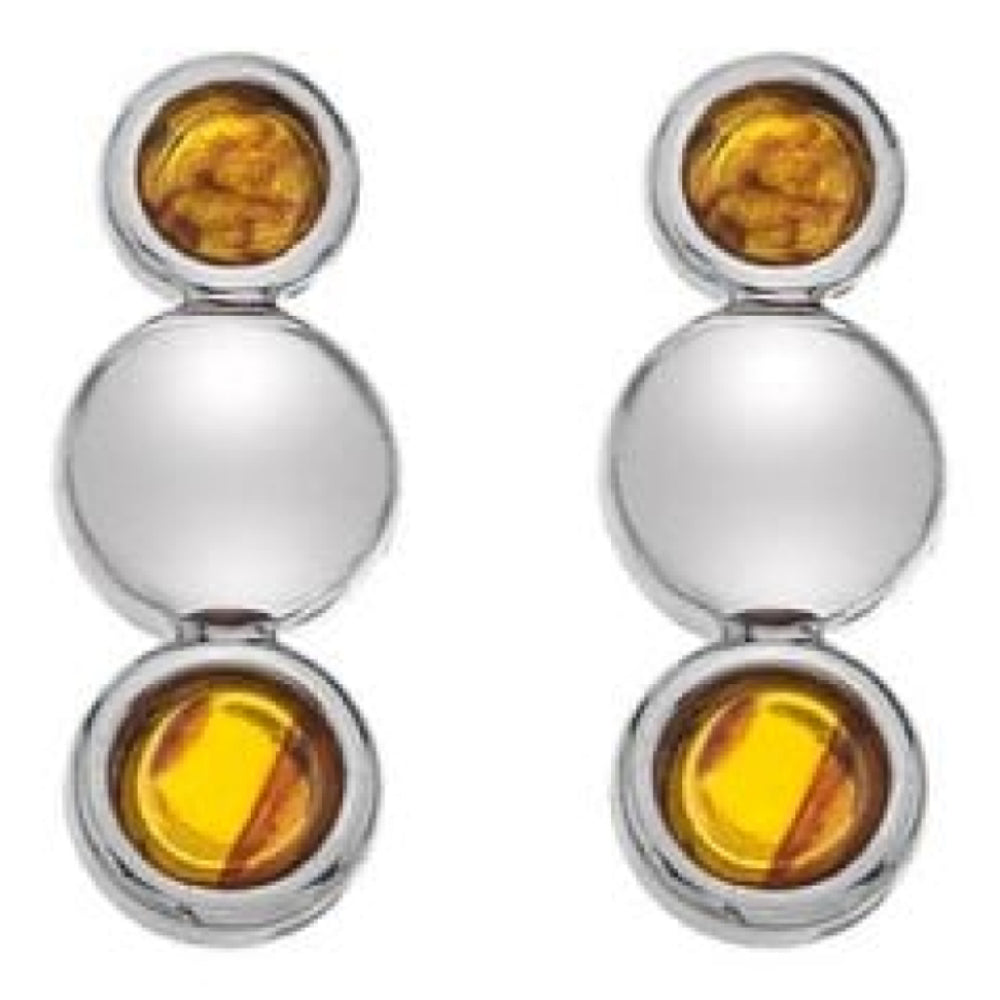 Nettare Earrings - Genuine Amber