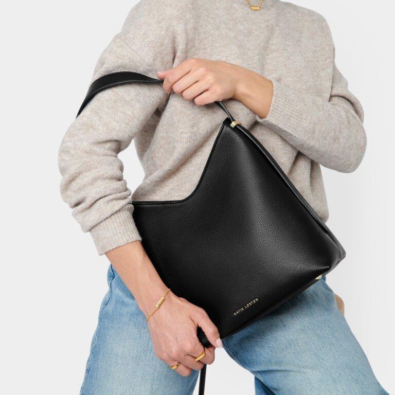 Camille Shoulder Bag - Black