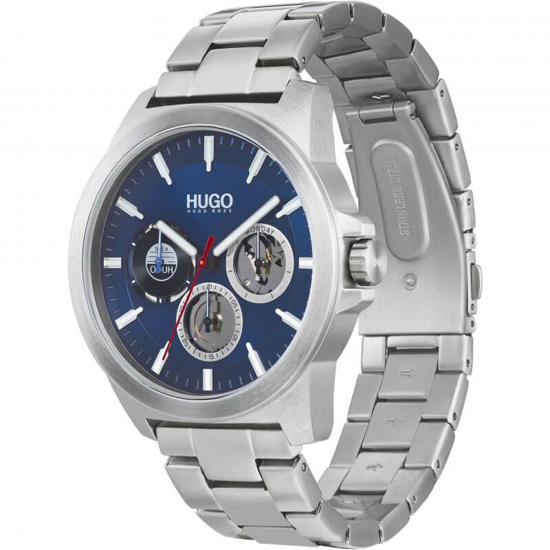 TWIST Chronograph Blue Dial Stainless Steel Bracelet Strap Gents Watch