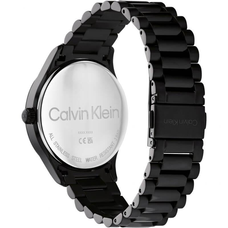 Iconic 40mm Black Dial & Bracelet Strap Watch