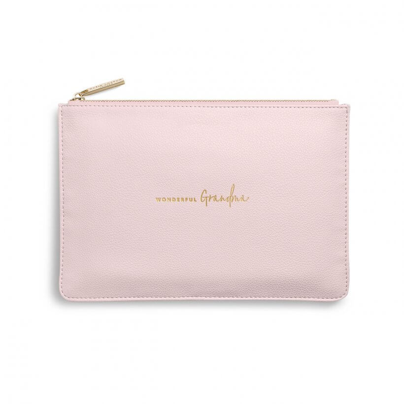 Perfect Pouch | Wonderful Grandma | Blush Pink