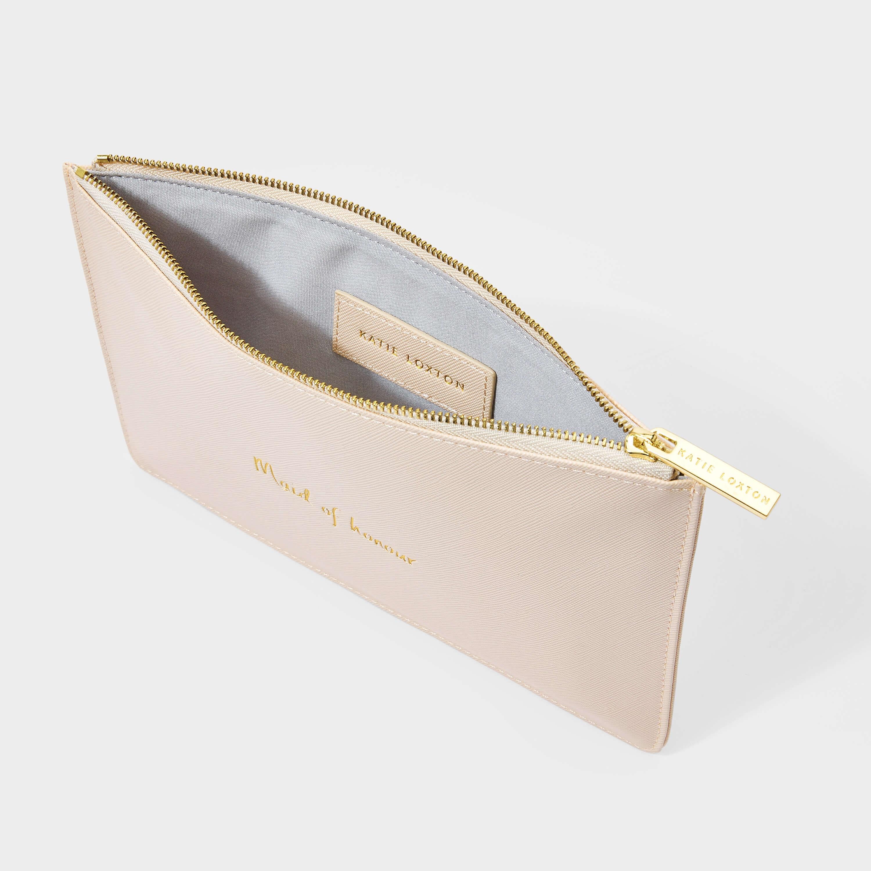 Bridal Perfect Pouch | Maid Of Honour | Blossom Pink | 16 X 24 X 1.5cm