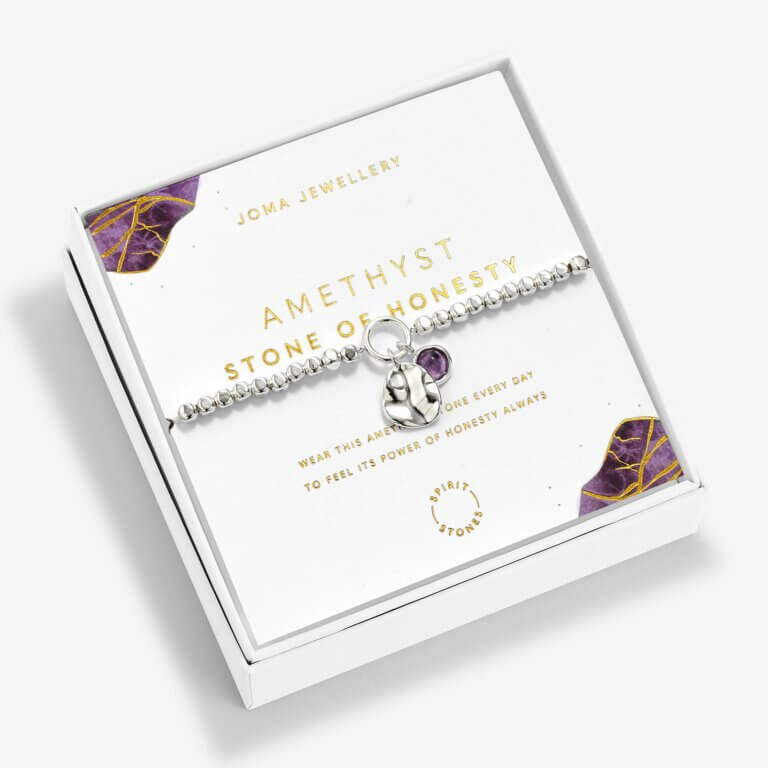 Spirit Stones Amethyst Bracelet