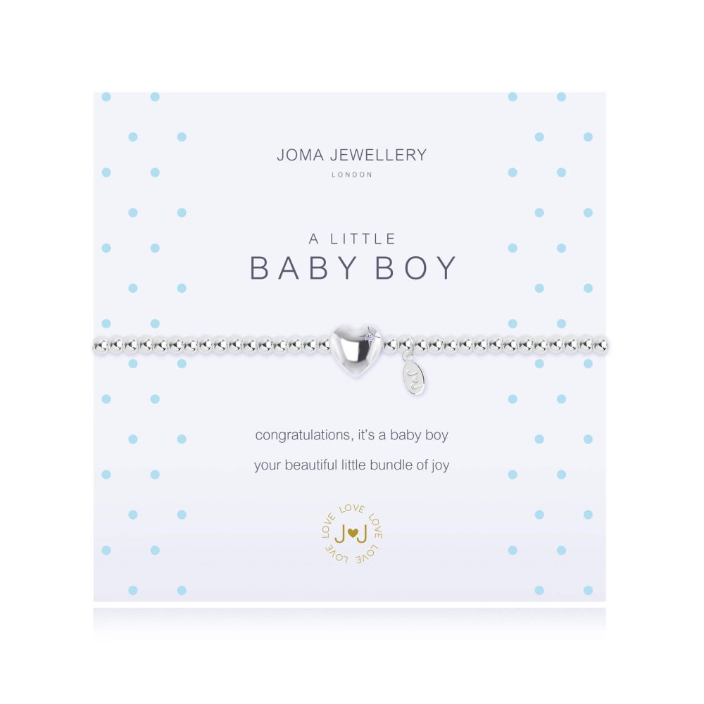 A Little | Baby Boy | Silver | Bracelet | 17.5cm Stretch