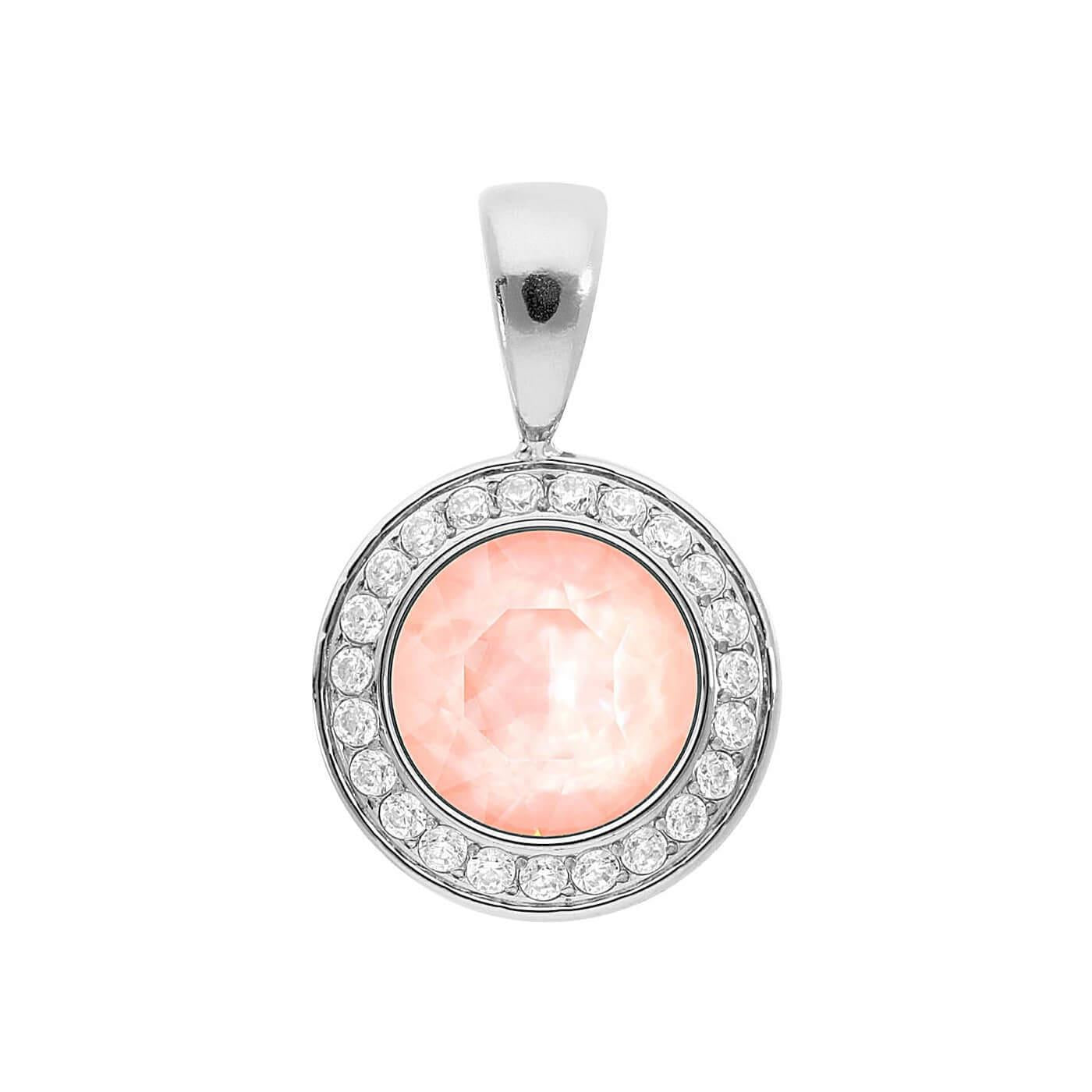 Tondo Deluxe Crystal Flamingo Ignite 13 mm Pendant