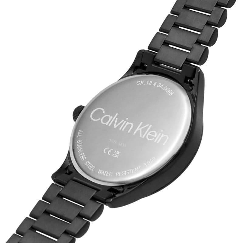 Iconic 40mm Black Dial & Bracelet Strap Watch