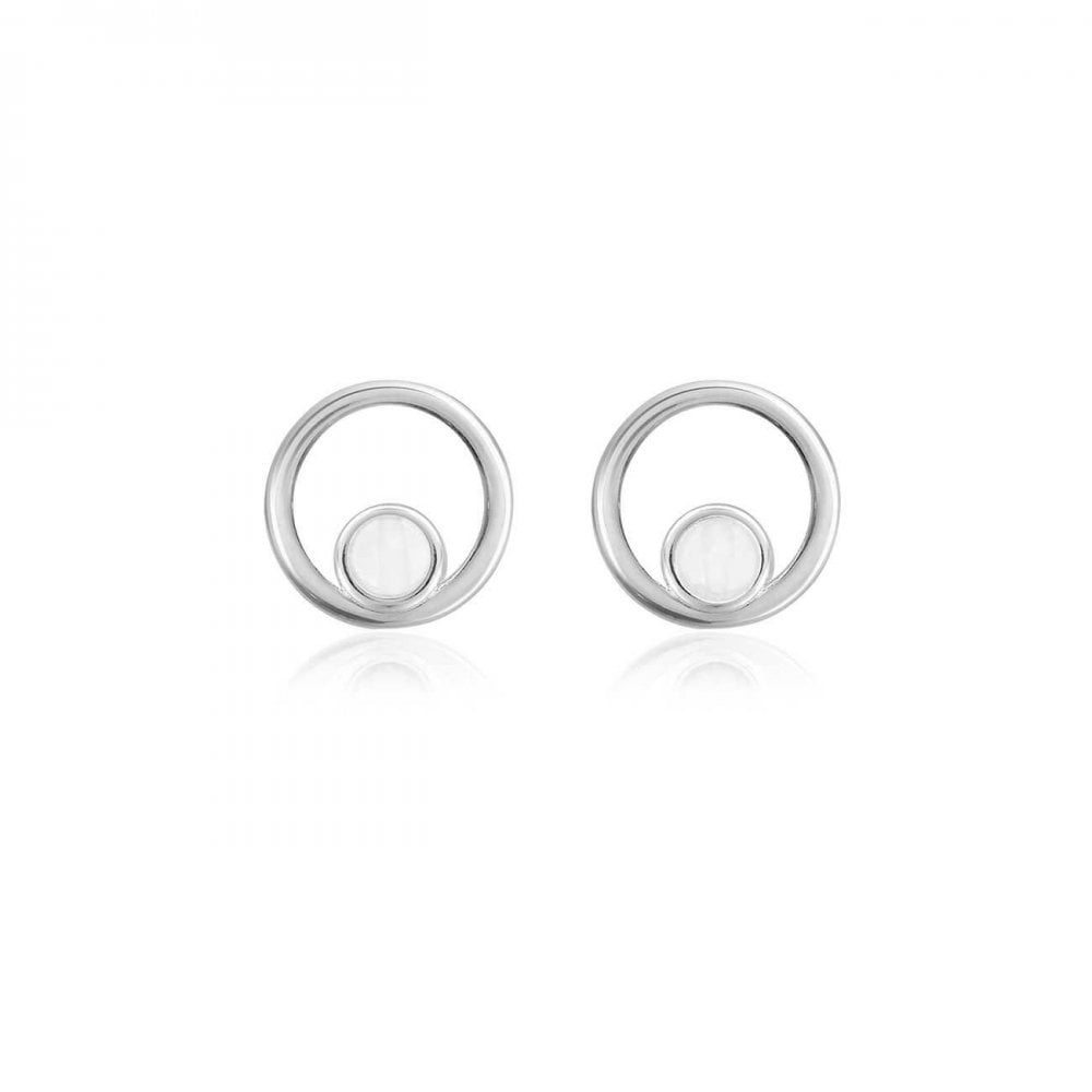 Treasure The Little Things | Birthstone June Moonstone | Silver | Earring Box