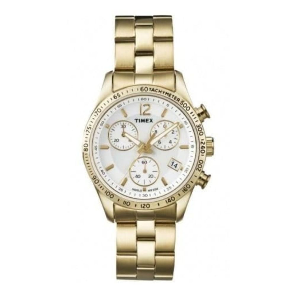 WOMENS CHRONO ALL GOLD BRACELET