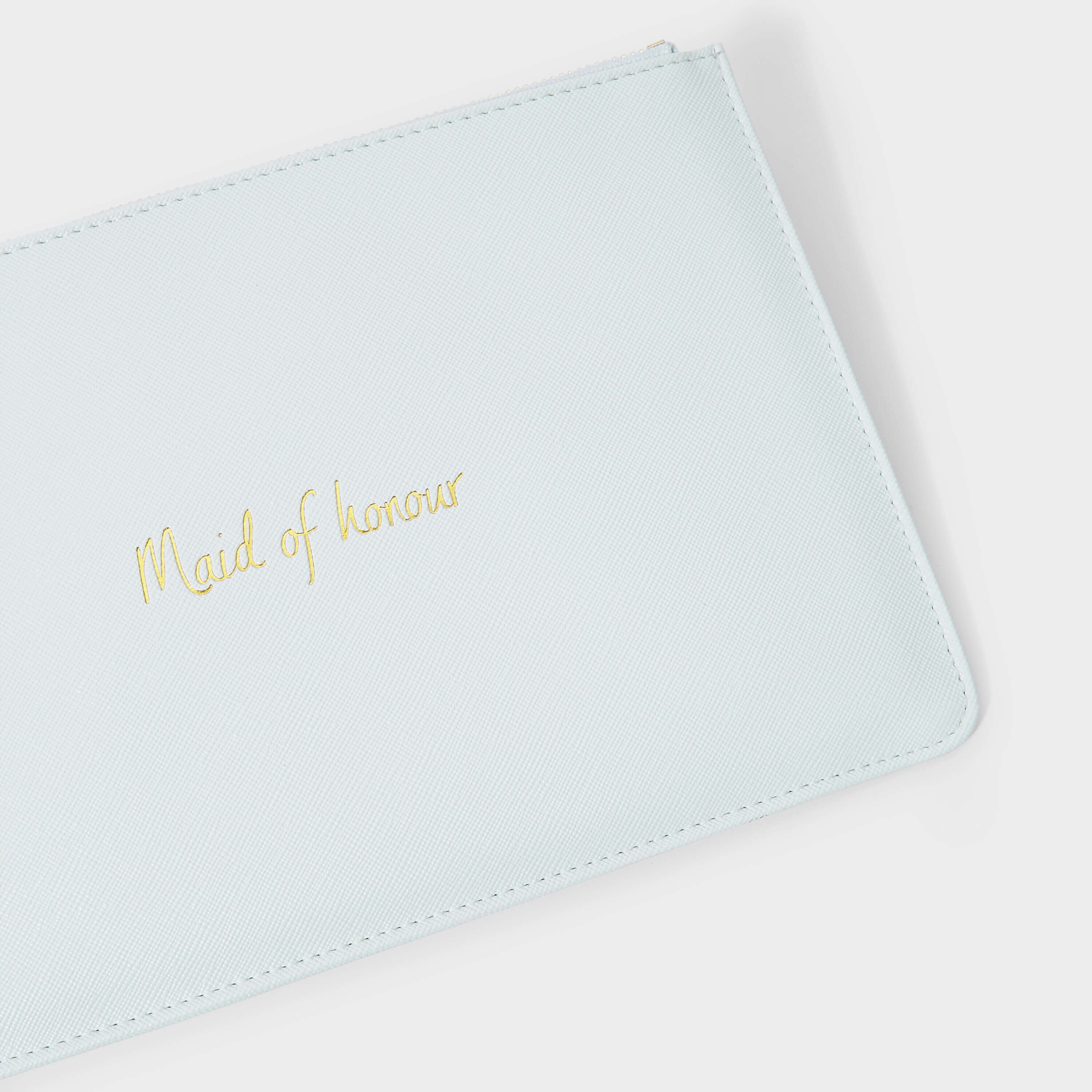 Bridal Perfect Pouch | Maid Of Honour | Powder Blue | 16 X 24 X 1.5cm