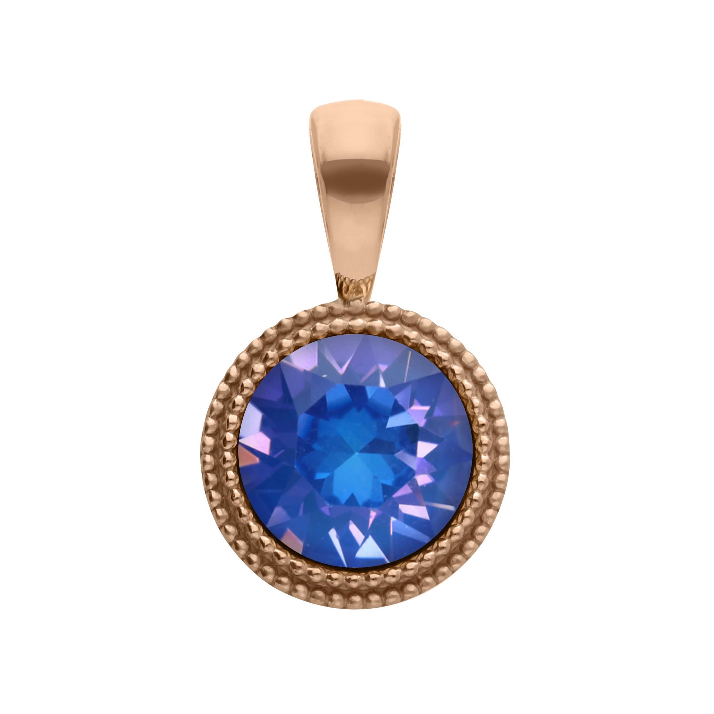 Fabero (Rg/P) 11mm Royal Blue Delite Pendant