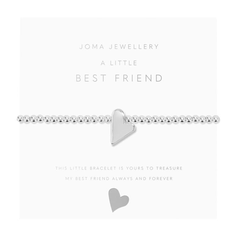 A Little 'Best Friend' Silver Plated Bracelet