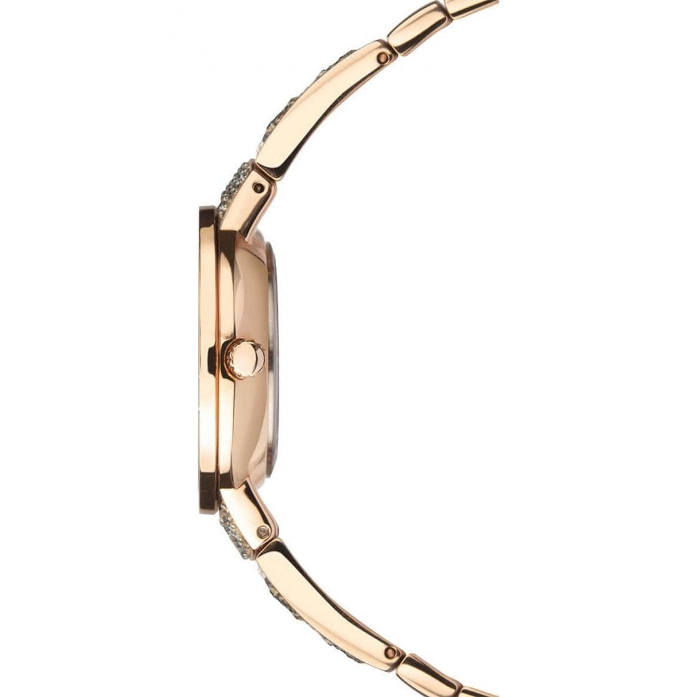 Seksy Rocks Rose Gold Plated Bracelet Watch