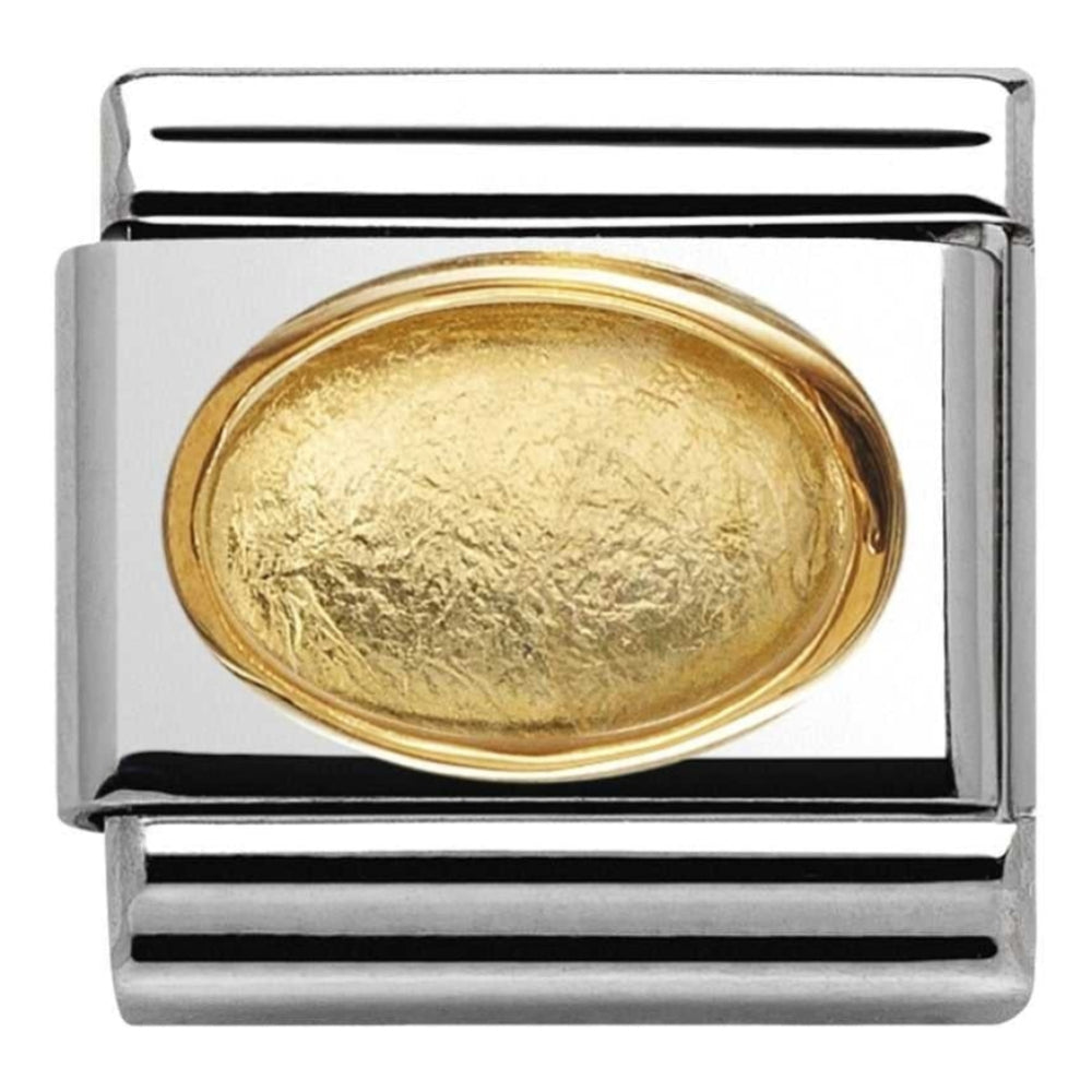 Classic Gold Set Gold Rock Link