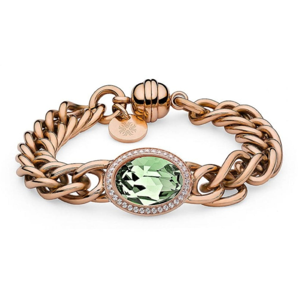 Bracelet Tivola Deluxe Chrysolite Crystal Big (Rg/P)