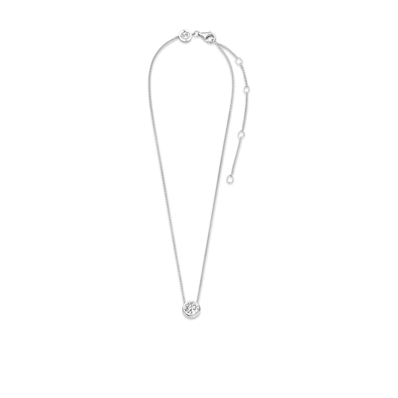CZ Set Pendant Necklace