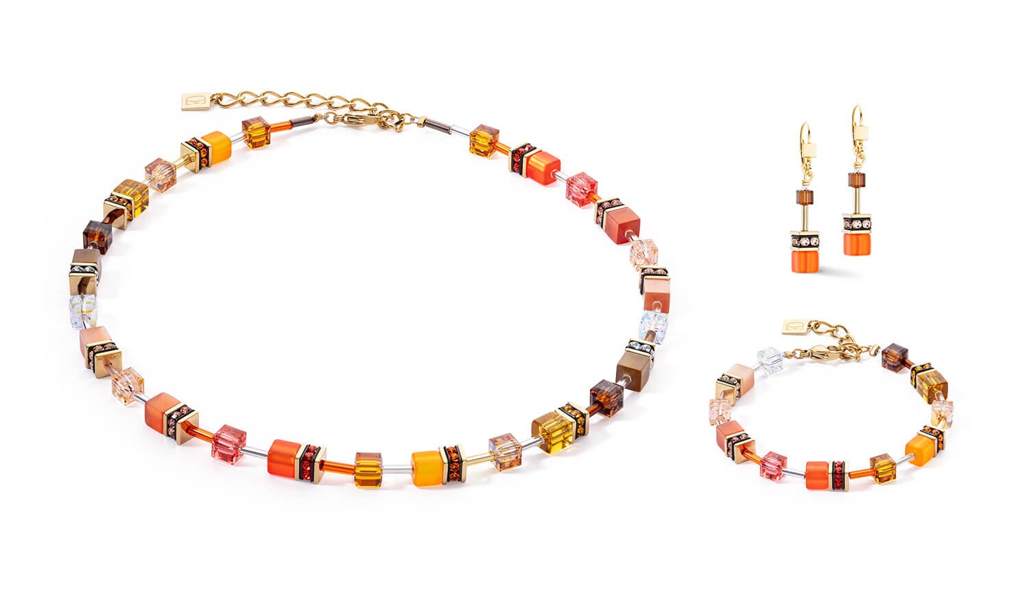 GeoCUBE Iconic Bracelet In Sunset Gold