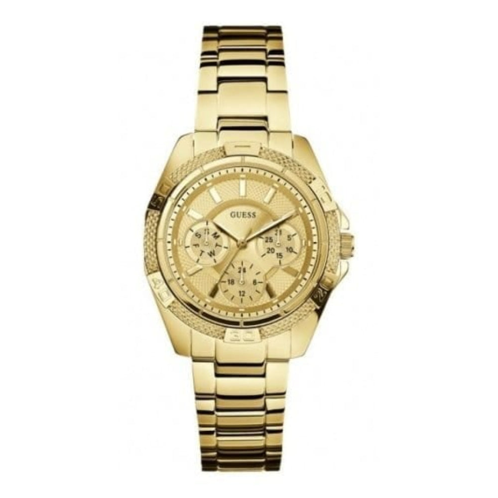 Mini Phantom Gold Steel Multifunctional Ladies Watch