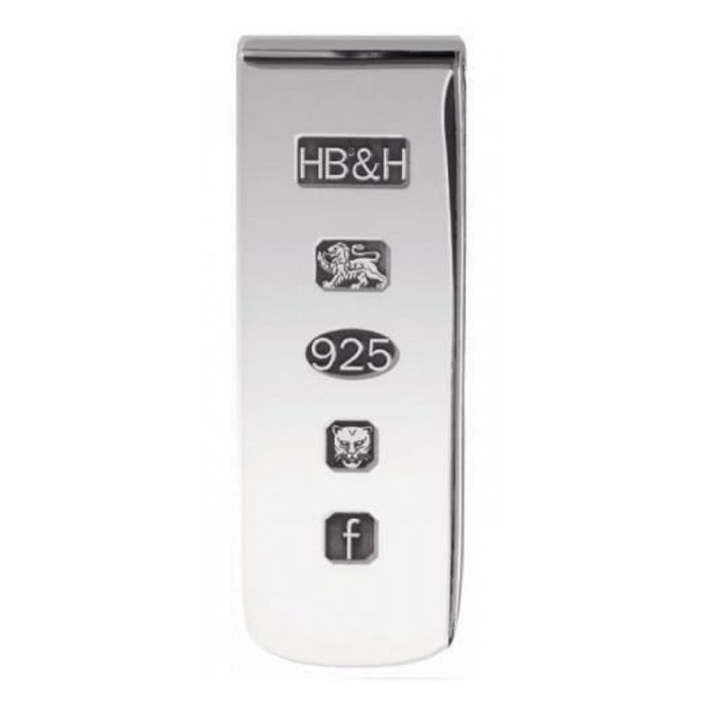 Gents Sterling Silver Stamped Money Clip