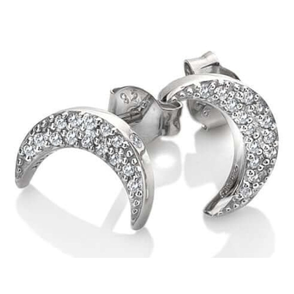 Striking Crescent Earrings